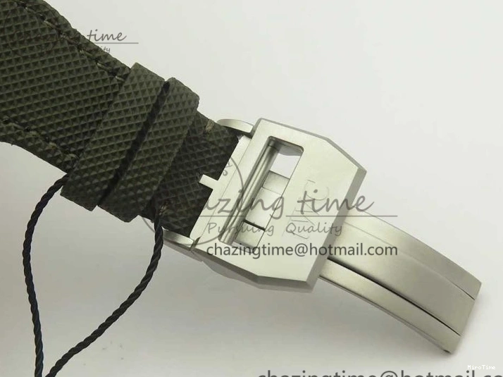 MIROTIME 0519 Classic PILOT IW389001 ZF 1:1 Best Edition Ceramic Case Green Dial on Green Nylon Strap A7750 (Function Same As Genuine) 7160